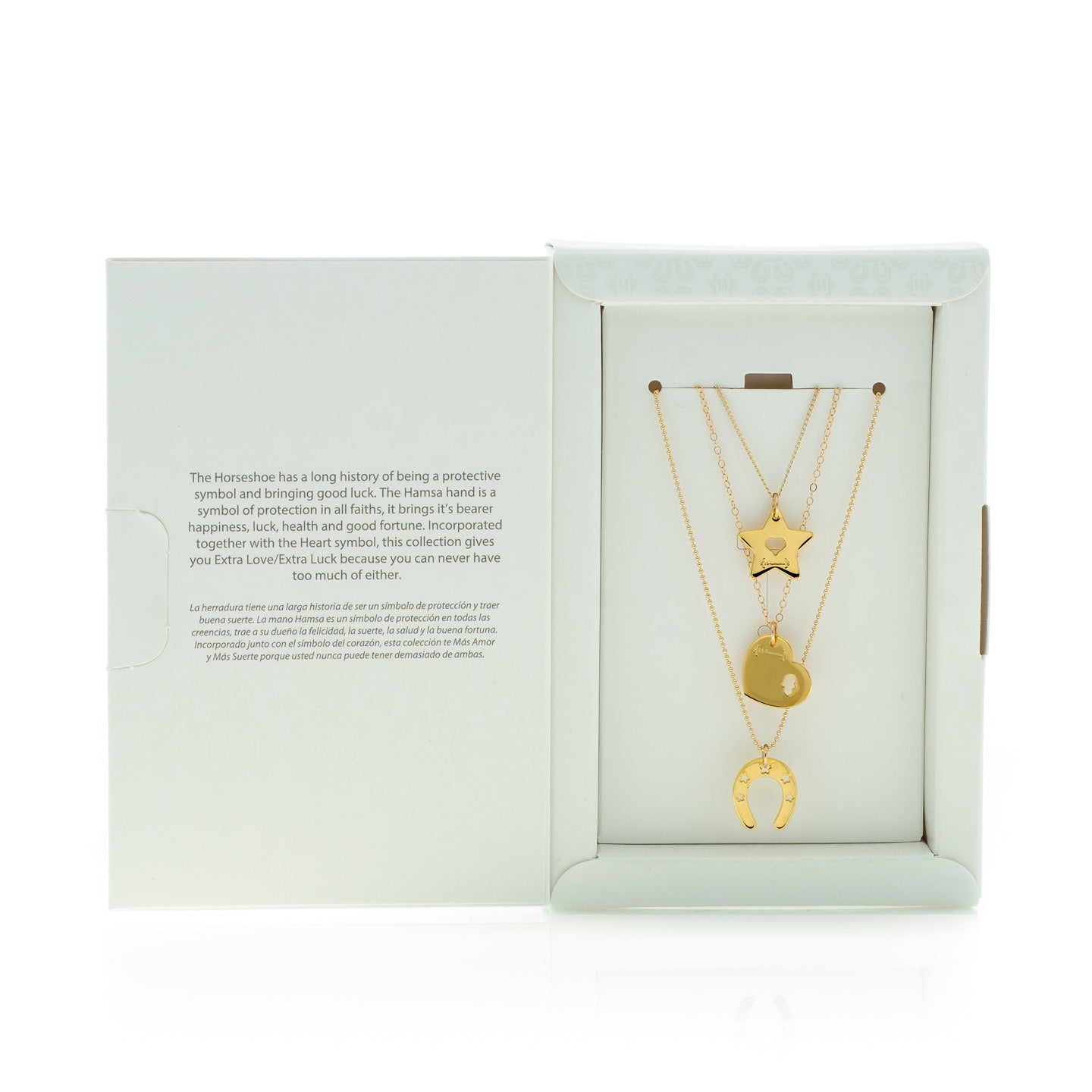Extra Love Extra Luck Layered Necklaces