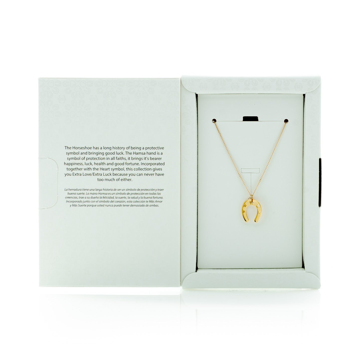 Stars Horseshoe Necklace