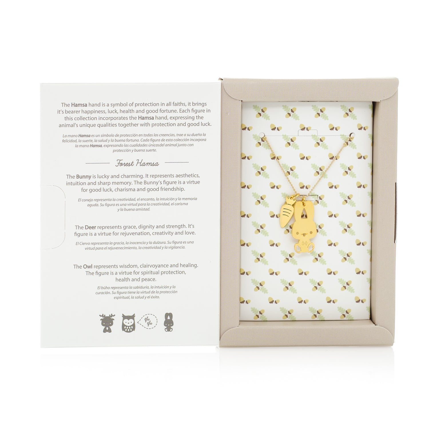 Bunny Good Luck Necklace