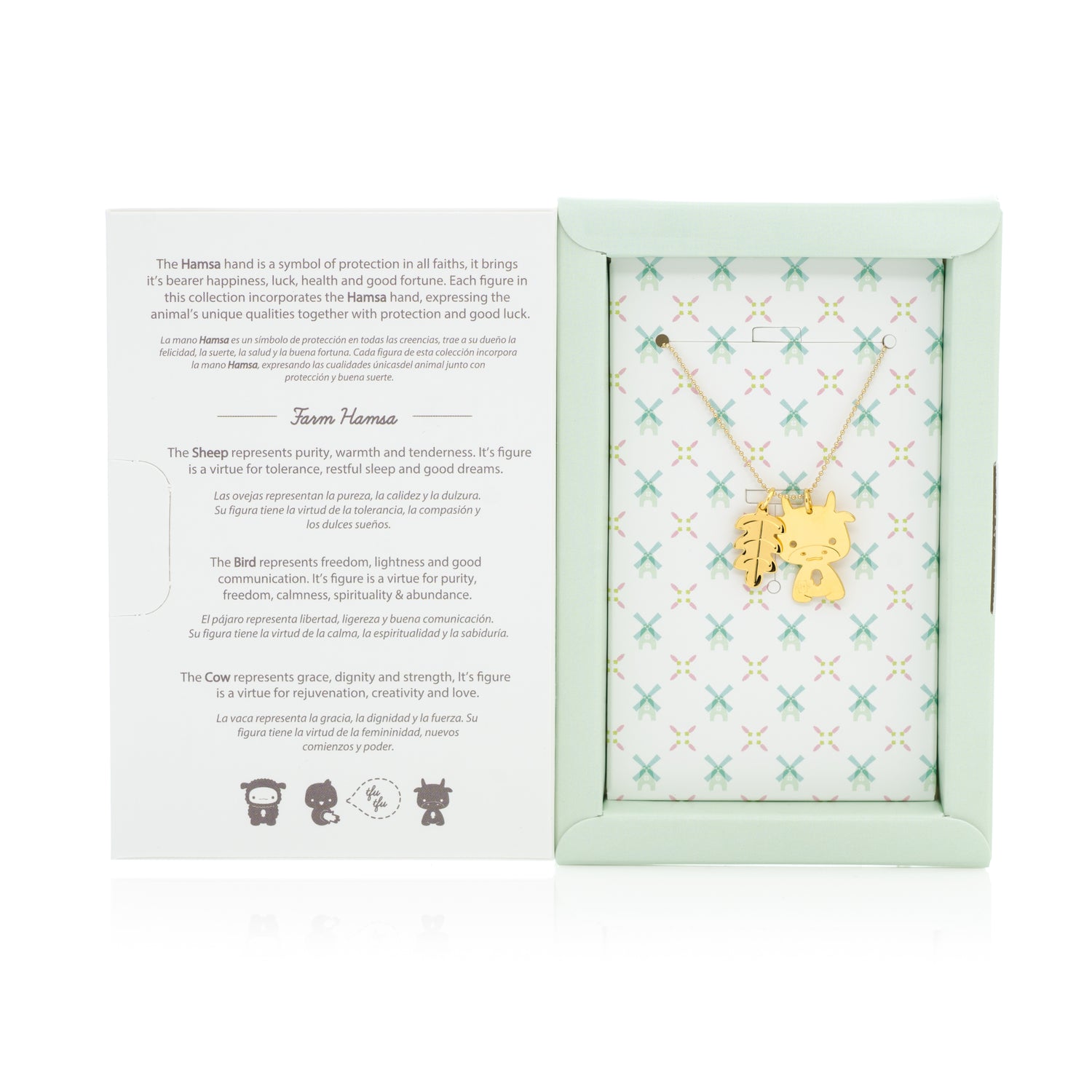 Cow Good Luck Necklace