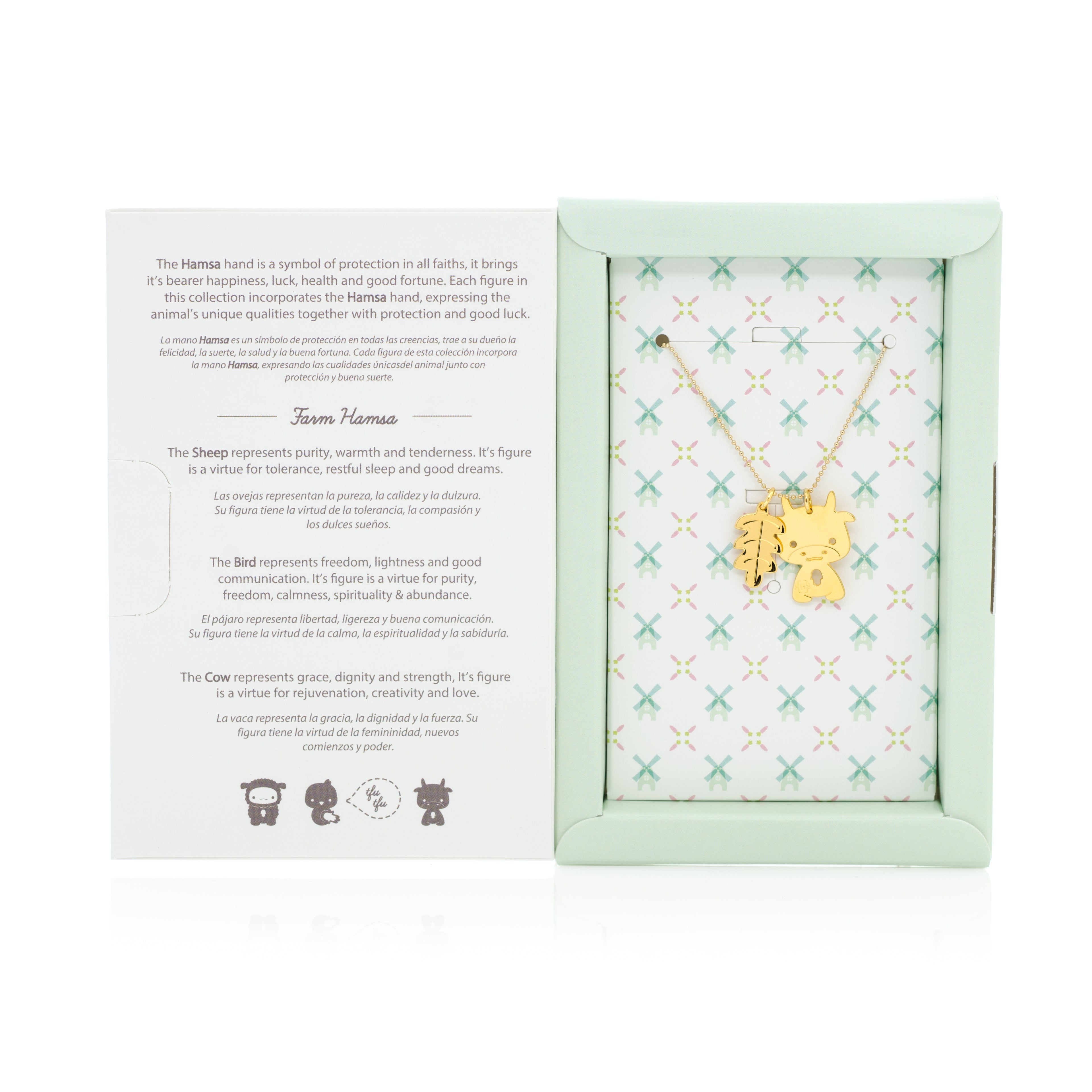 Cow Good Luck Necklace