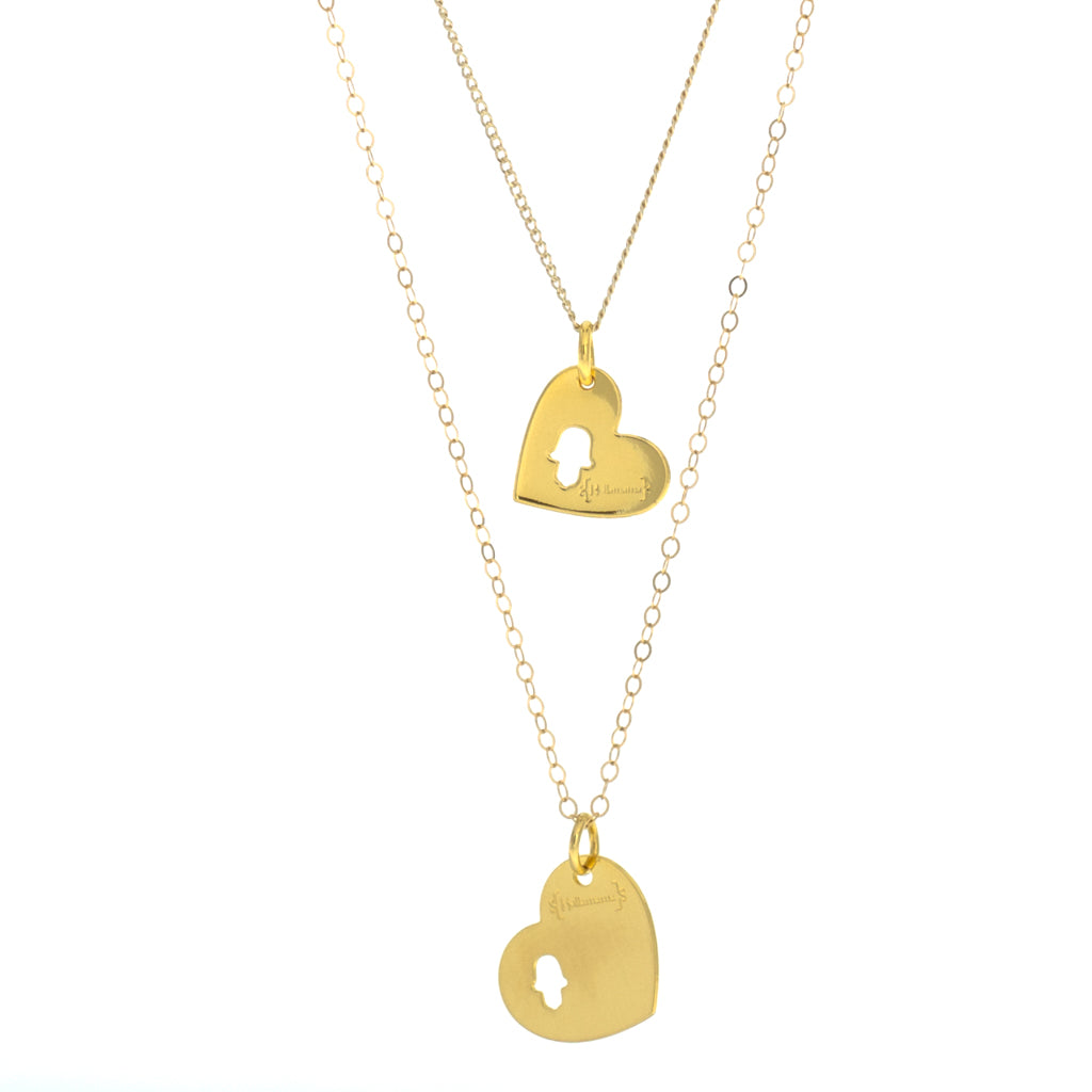 Mama+Me Gold Necklaces